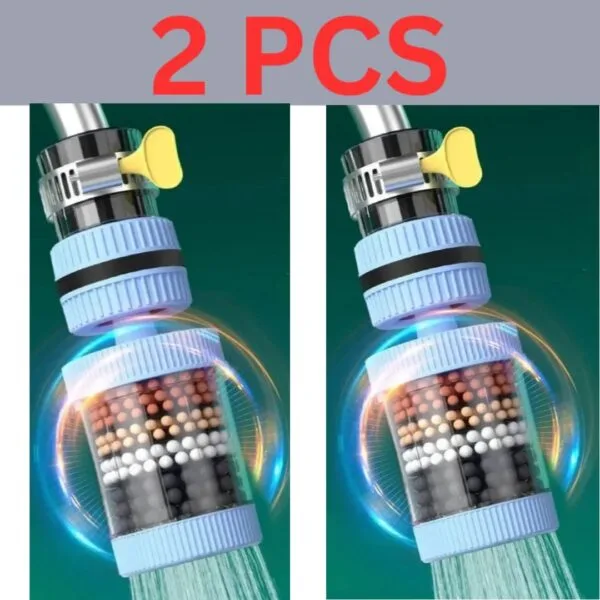 2 Pic 360 Degree Rotatable water Filter