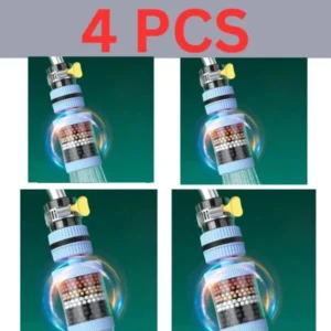 4 Pic 360 Degree Rotatable water Filter